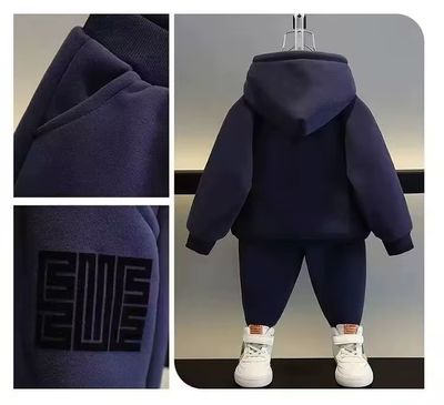 Kids Comfortable Winter Outfit Trendy Hoodie & Jogger Set (1 to 6 years) for yours ANGEL_img_3