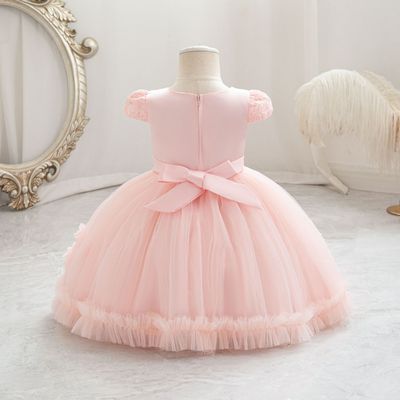 Imported 🎉 High-Quality Birthday & Party Dress – Princess Flower Girl Outfit_img_3