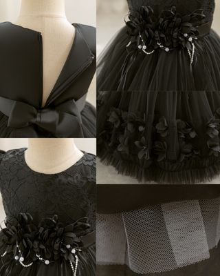 Imported 🎉 High-Quality Birthday & Party Dress – Princess Flower Girl Outfit_img_2