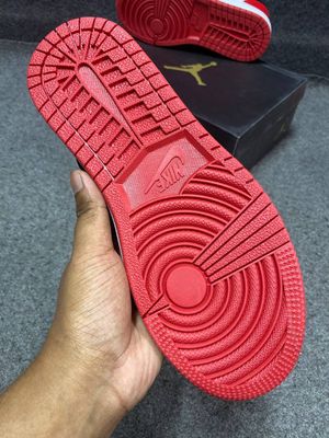 Air Jordan 1 Low Black Toe Red black white 1:1_img_6