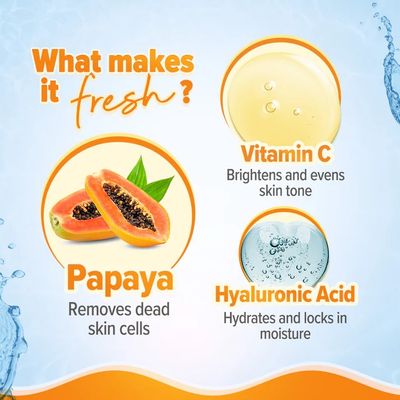Aqualogica Glow+ Smoothie Face Wash with Papaya & Vitamin C | 100ml_img_3