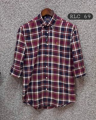 Polo Ralph Lauren Slim Fit Plaid Poplin Shirt_img_0