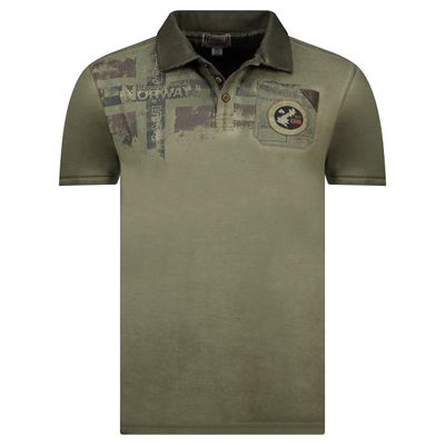 Men - Polo Short Sleeve 100% Cotton Khaki_img_0