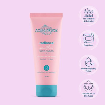 Aqualogica Radiance+ Smoothie Face Wash with Watermelon & Niacinamide | 100ml_img_1