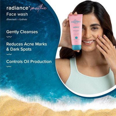 Aqualogica Radiance+ Smoothie Face Wash with Watermelon & Niacinamide | 100ml_img_3