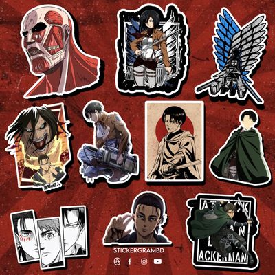 Attack On Titan Sticker Set 02_img_0