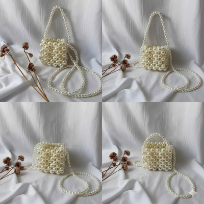 Kids Pearl Beaded Coin Purse – Cute Mini Crossbody Bag_img_1