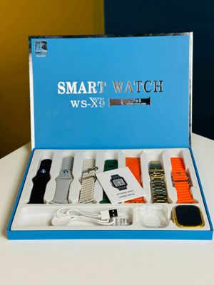 Keqiwear WS-X9 Ultra Smartwatch – Silver/Rose Gold Color_img_0