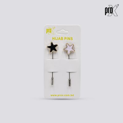 ProX 1 Pair Hijab Pin HP-502-3_Star Shape_img_0