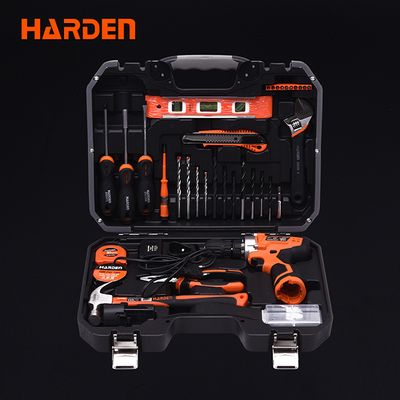 HARDEN 36 Pcs Multi-Functional Cordless Impact Drill & Household Tool Set | Professional DIY Kit | Model: 510836_img_1