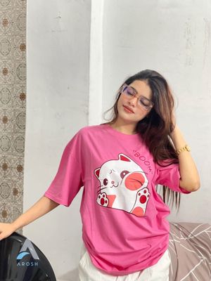 Ladies T-shirt (Boom Cat)_img_1