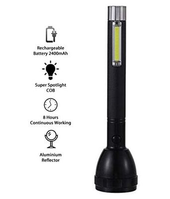 TORCH JOYKALY YG 2081 5W High Quality Rechargeable double Flashlight torch with Table lamp_img_0