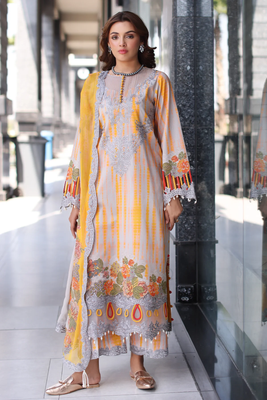 Charizma unstitched lawn collection_img_3
