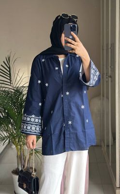 Embroidery Tunic Tops_img_3