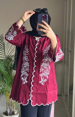 Embroidery Tunic Tops_img_6