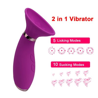 Tongue Licking Vibrating Sex Toys Vagina Nipple Sucking Vibrator Female Masturbators Clitoris Stimulator Sex Shop Silicone_img_5