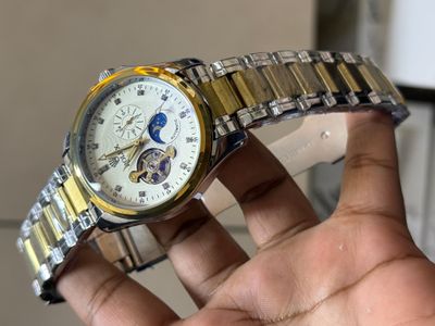 ROLEX OPEN HEART AUTOMATIC CHAIN WHITE DIAL_img_0