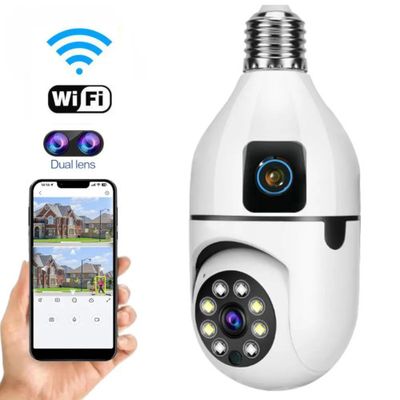 V380 SQ002 3MP Bulb Camera Wi-Fi IP Camera_img_1