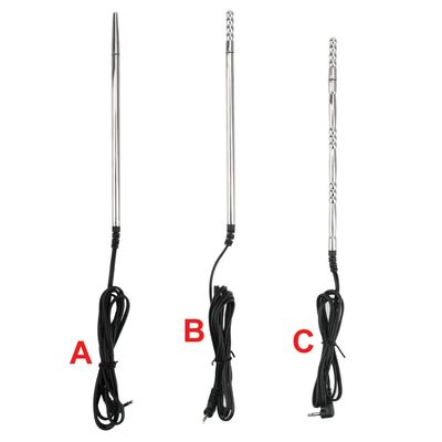 Penis Insertion Urethra Sound Dilator Stainless Steel Penis Plug Chastity Electric Shock Urethral Catheter Sex Toys For Men_img_1