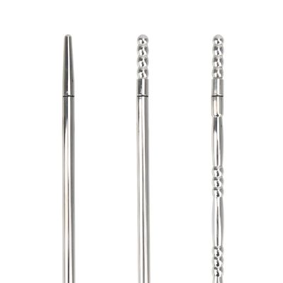 Penis Insertion Urethra Sound Dilator Stainless Steel Penis Plug Chastity Electric Shock Urethral Catheter Sex Toys For Men_img_2