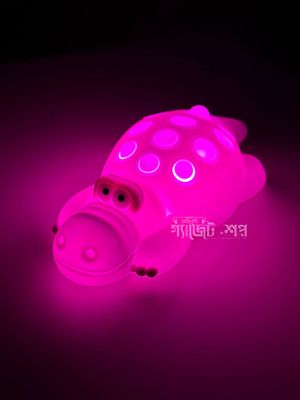 7 Color Crocodile Shape Silicone Night Light Toy for Kids_img_2