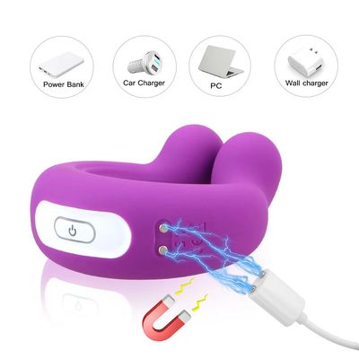 Clitoris Stimulator Massager Vibrator Ring Vibrator Couple Vibrator Penis Clitoral Stimulation 9 Speeds Sex Toys for Adult_img_2