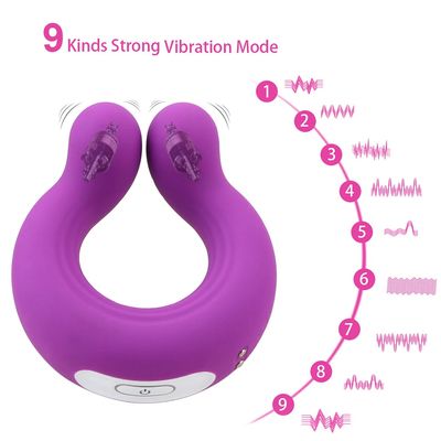 Clitoris Stimulator Massager Vibrator Ring Vibrator Couple Vibrator Penis Clitoral Stimulation 9 Speeds Sex Toys for Adult_img_4