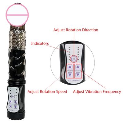 G-Spot Massage Dildo Vibrators for Women 360 Degree Rotation Vibrating Stimulator Vibrator Sex Toys for Women Adult Products_img_4