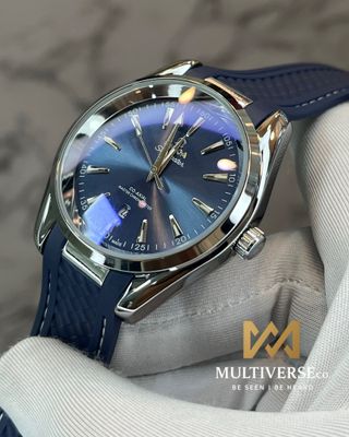OMEGA AQUATERRA | SILICONE BELT | QUARTZ MOVEMENT (SEMI AAA)_img_0