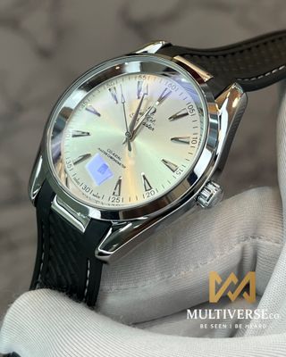 OMEGA AQUATERRA | SILICONE BELT | QUARTZ MOVEMENT (SEMI AAA)_img_8