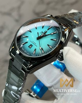 OMEGA AQUATERRA | STAINLESS STEEL CHAIN | QUARTZ MOVEMENT (SEMI AAA)_img_4