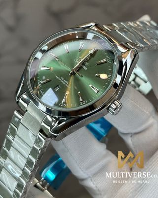 OMEGA AQUATERRA | STAINLESS STEEL CHAIN | QUARTZ MOVEMENT (SEMI AAA)_img_5
