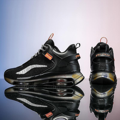 Kideng Sneakers Running Sports Shoes For Men - Black_img_2