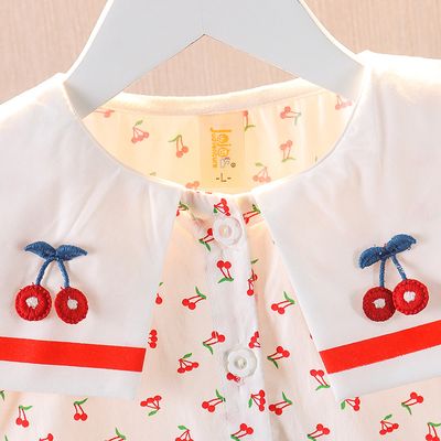 Imported 🌼 Girls’ Summer Princess Dress – Korean & Western Style Floral Outfit_img_2