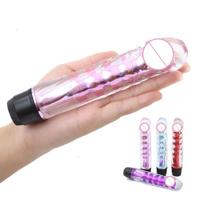 Jelly Dildo Vagina Vibrator Powerful G-Spot Anal Vibrating Massager Clitoris Bullet Vibrators For Woman Adult Sex Toys Products_img_0