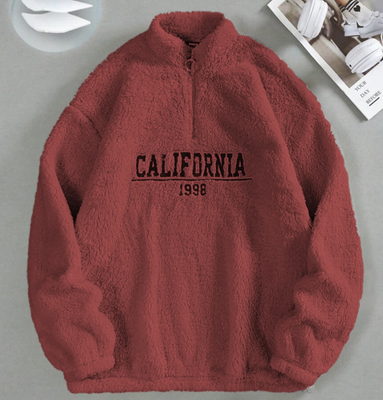 California Sherpa Drop Shoulder Sweatshirt_img_0