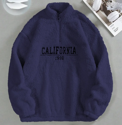 California Sherpa Drop Shoulder Sweatshirt_img_1
