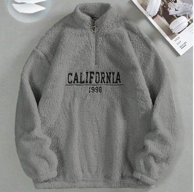 California Sherpa Drop Shoulder Sweatshirt_img_4