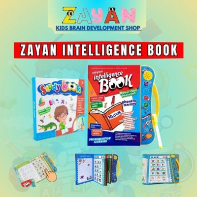 Zayan Rechargeable Intelligence Book for Kids Learning Bangla, Arabic, & English