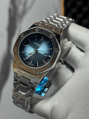 AP NON CHRONO SILVER CHAIN ICE BLUE DIAL AA_img_0