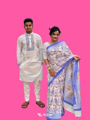 Sharee Panjabi Couple Dress_img_1