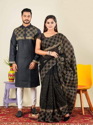 Sharee Panjabi Couple Dress_img_5
