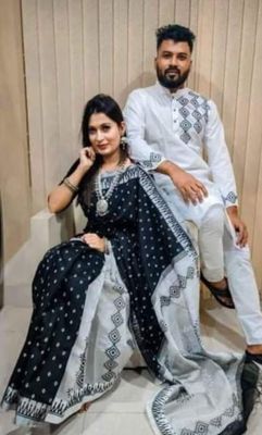 Sharee Panjabi Couple Dress_img_11