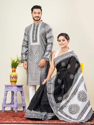 Sharee Panjabi Couple Dress_img_6