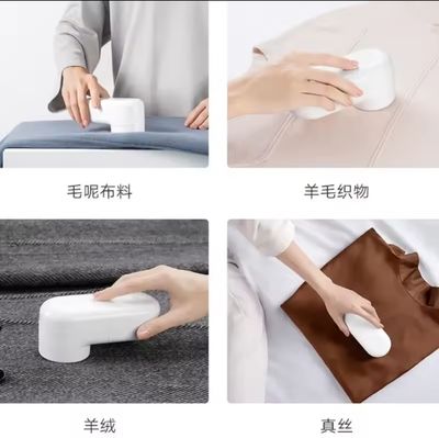 Xiaomi Mijia 90-Minute Working Efficient Cleaning Lint Remover Trimmer 0.35mm Micro Arc Knife Net 5-leaf Cyclone Cutter_img_4