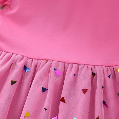 Imported 🦄 Baby Girls’ Summer Unicorn Princess Dress – Cotton Mesh Fairy Style_img_10