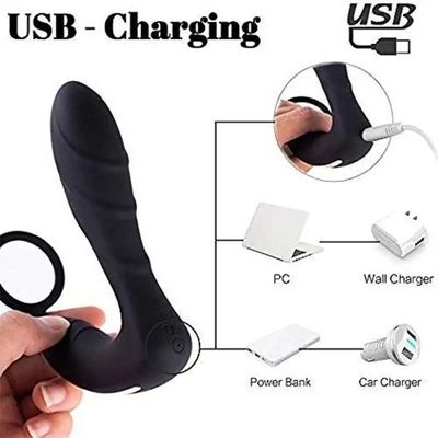 10-Speed Remote Prostate Massager – Wireless Anal Plug for Men, Silicone Butt Stimulator & Adult Toy with Powerful Vibration 18+_img_0