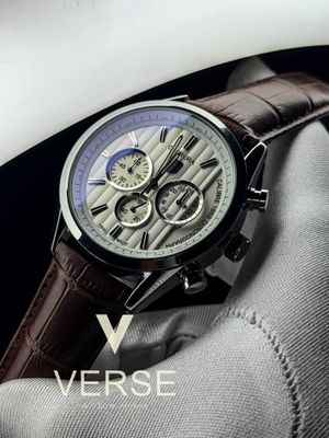 TAG BELT 1969 BROWN BELT WHITE DIAL_img_0