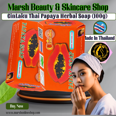 👉🔰Cintaku Thai Papaya Herbal Soap(100g)_img_0