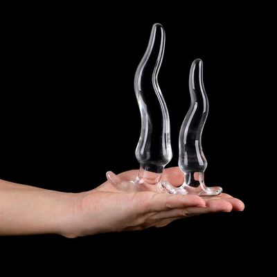 Huge Long Anal Plug 5 Size Prostate Massager Crystal Soft TPE Anus Dilator Vagina Stimulator Sex Toys For Women Men Gay_img_4